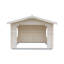 Partone 11 x 11 Ft 28 mm Log Cabin for Hot Tubs-1967252787