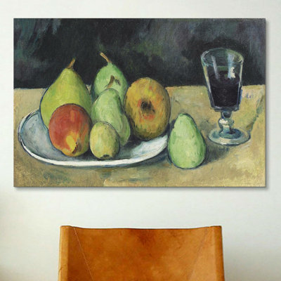 " Verre Et Poires, C. 1879-1880 " by Paul Cezanne