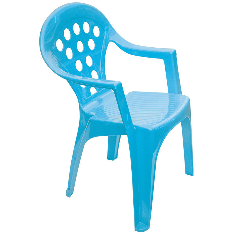 Fauteuil de table avec repose-pieds 11 po Imalda Kids, Bleu