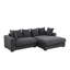 Canapé modulaire rembourré 3 pièces, canapé moderne, canapé d'appoint 3 pièces Modern-1960478262