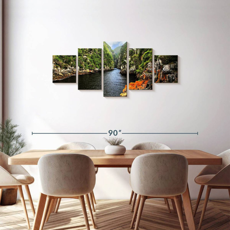 Tsitsikamma River, 30" H x 68" W