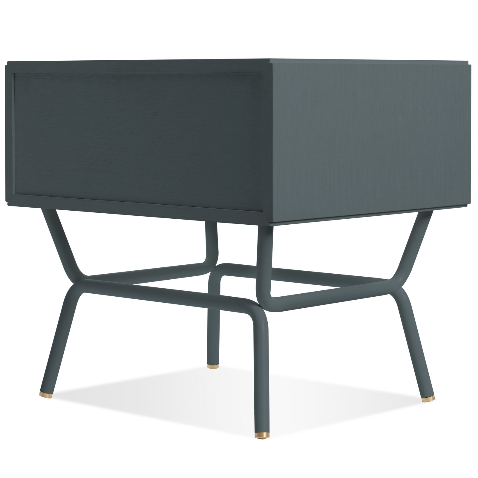 Dang 1-Drawer Nightstand, Marine Blue