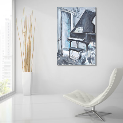 Art mural épique «Baby In Blue» par Jadei, 24 po x 36 po
