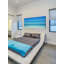 «Clear Blue» par Parvez Taj, reproduction sur toile tendue-891069940