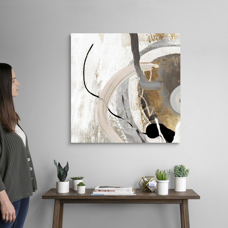 Tangled II, reproduction d'art sur toile, H 30 po x l 30 po, Toile tendue, Sans cadre