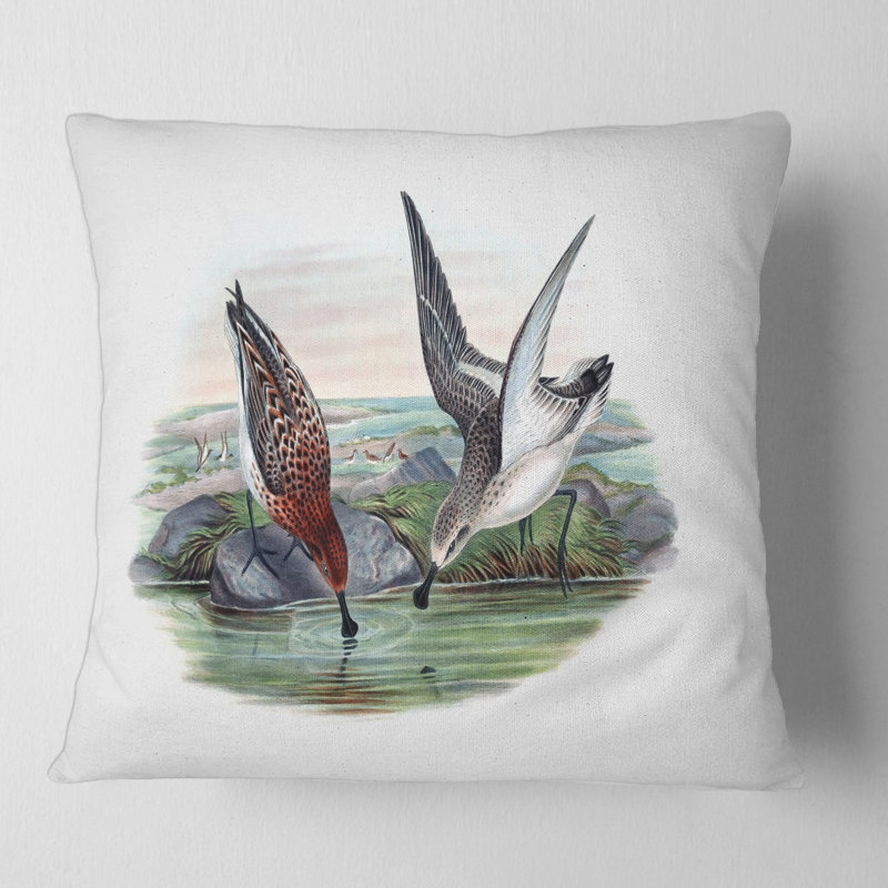 Animal Print Throw Pillow, 16" x 16"