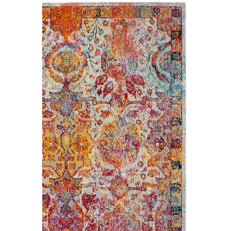 Lazaro Performance Oriental Rug, Square 7'
