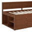 Lit de jour simple avec tiroirs et tablettes-905799285