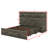 Full-Size Murphy Bed Cabinet With Integrated Charging Station, Multi-Functional Foldable Platform Bed Featuring  Storage Drawer-652384015