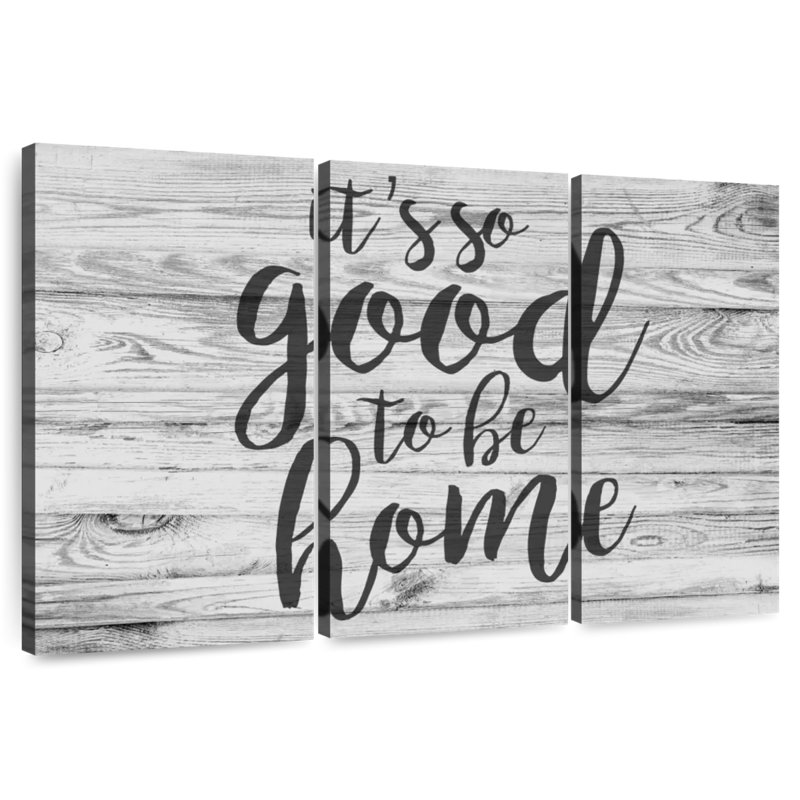 So Good To Be Home Typography I, 14" H x 23" W