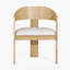 Chaise en chêne clair Yago