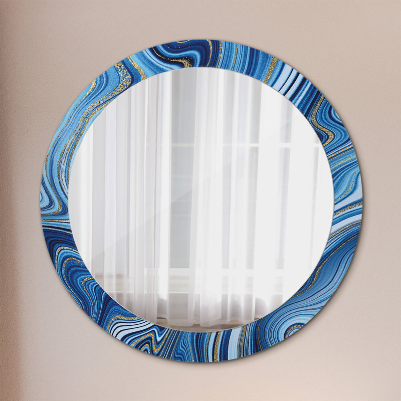 Huldar Glass Flat Wall Mirror