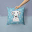  Coussin Snowflake Dalmatian 14 "