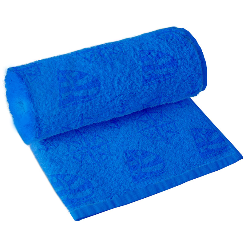 Aine Fun Embossed Beach Towel 75x150, Aqua