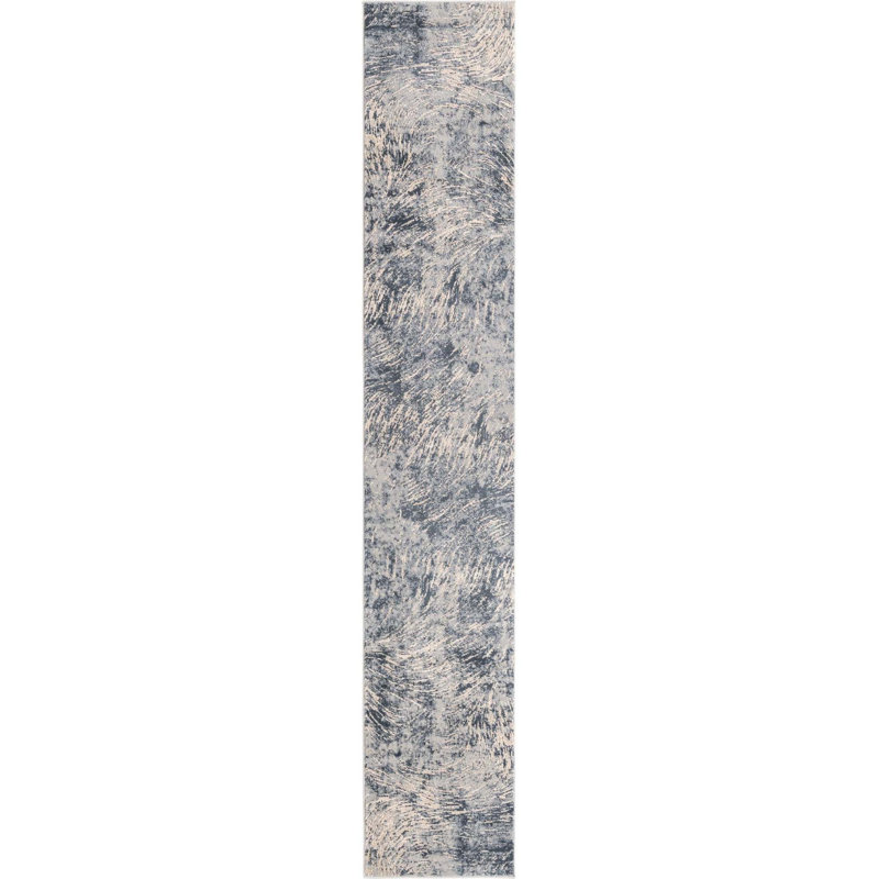 Abstract Indoor Rug, Runner 2' x 12'
