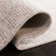 Tapis gris uni en viscose / coton McArthur Stone Wash