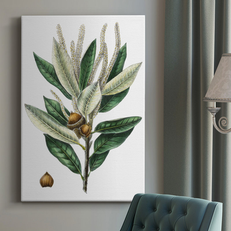 «Dense Flowered Oak», impression sur toile tendue, H 18 po x l 12 po x P 1,5 po