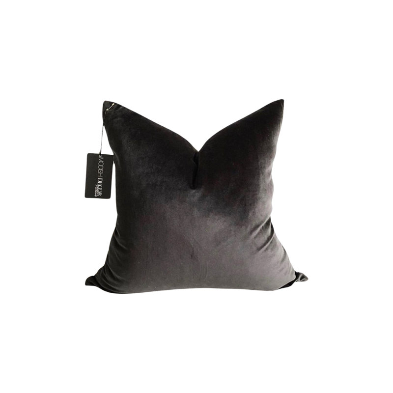 Velvet Pillow Cover, 18"H x 18"W