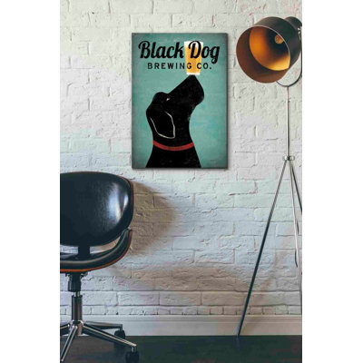 " Black Dog Brewing Co v2 " Print