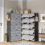 40 Pair Stackable Shoe Storage Cabinet-1729654052