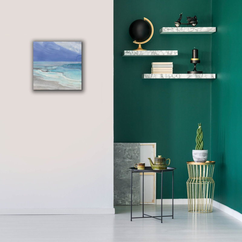 «Grand View I Sq» par Albena Hristova, art mural sur toile, H 18 po x l 18 po