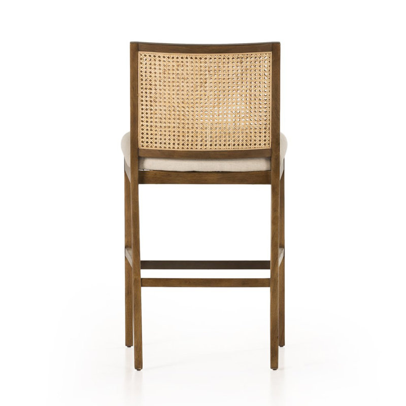 Antonia Cane Armless Counter & Bar Stool, Savile Flax, Bar Stool (31" Seat Height)