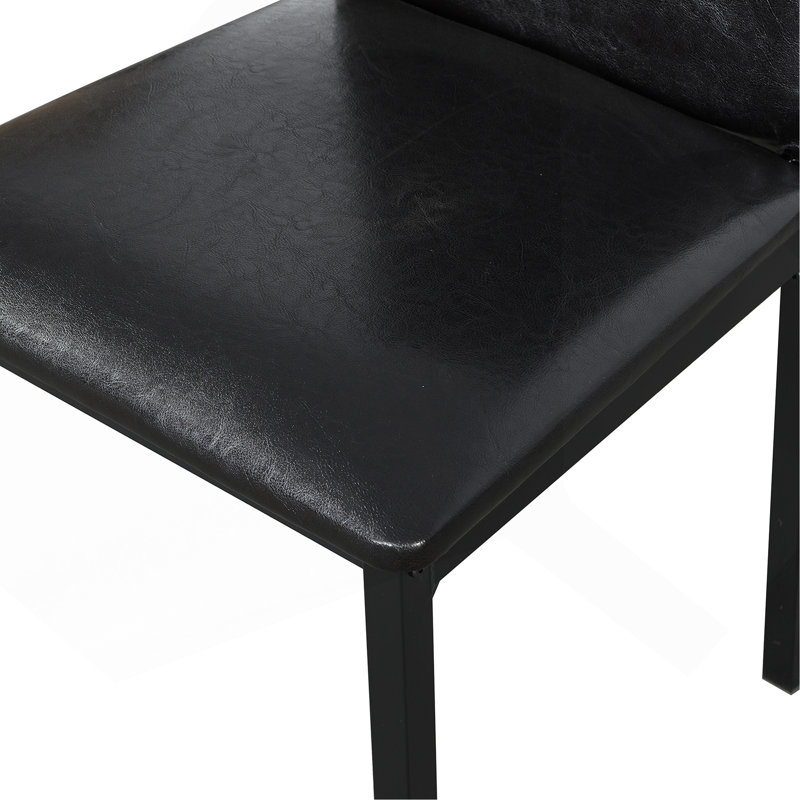4-Piece Metal Frame Dining Seats