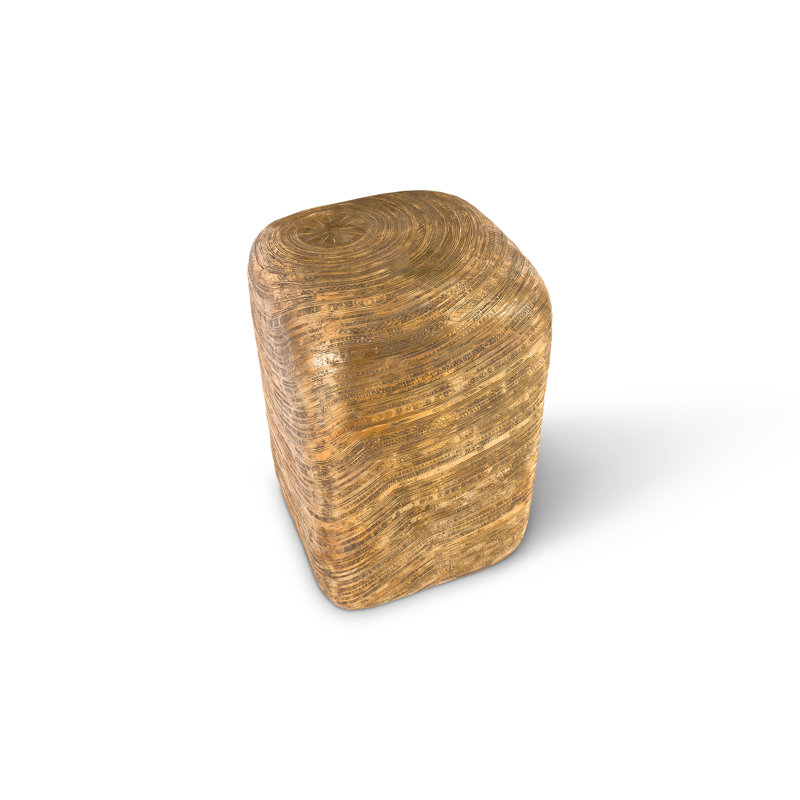 Brass Rain Drum Pedestal