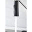 Robinet d'évier de buanderie noir mat, acier inoxydable de 1,8 gallon par minute avec distributeur rétractable et de savon, distributeur de cuisine facile à installer