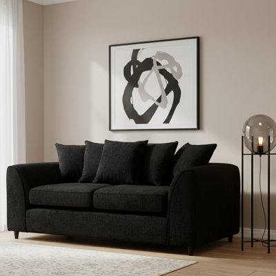 3 Seater Chenille Sofa