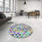 Wool Geometric Indoor Rug-1278644622