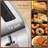 4-Slice Toaster with Extra Wide Slots - Stainless Steel Toaster with Bagel & Muffin Functions, 7-Shade Control, Removable Crumb Tray & Warming Rack (Silver)