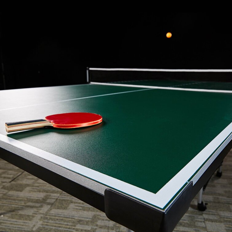 iYofe Ensemble de table de ping-pong pliable et portable 6 pi, 2 raquettes  de tennis de table et 3 balles - Wayfair Canada