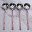 Cuillère semi-antique 4 pièces Ensemble