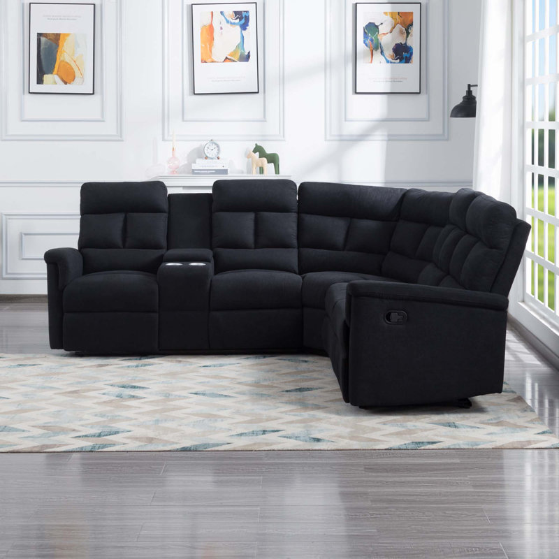 Canapé modulaire 3 pièces Ahliya