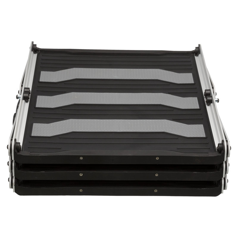 Heavy Duty Foldable Aluminum 3-Step Pet Stairs