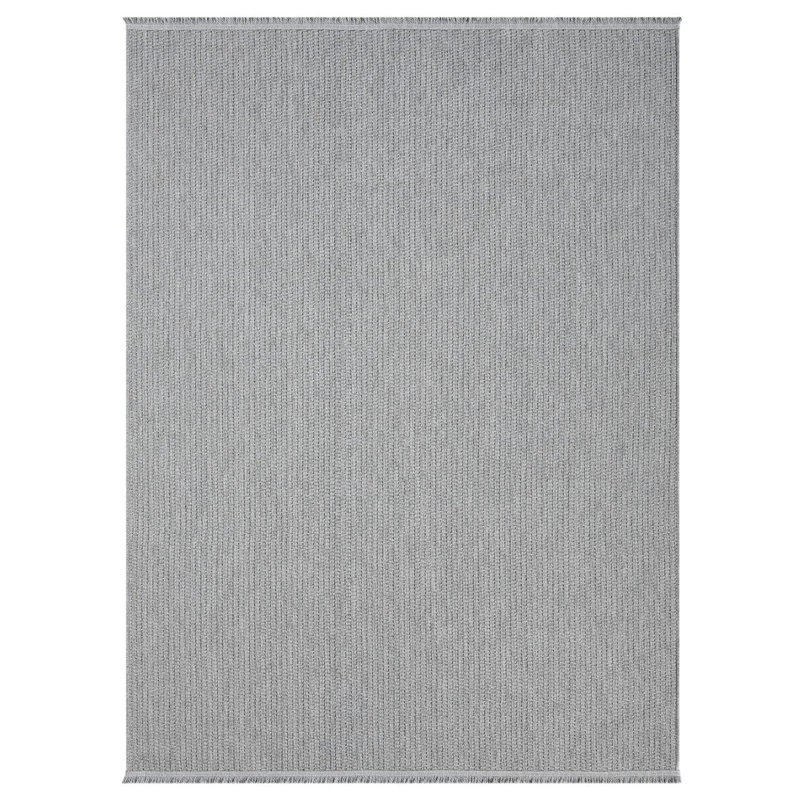 Tapis à franges Modern Farmhouse, Rectangle 6 pi x 9 pi