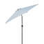 Parasol d'extérieur à bouton poussoir et manivelle-1860640898