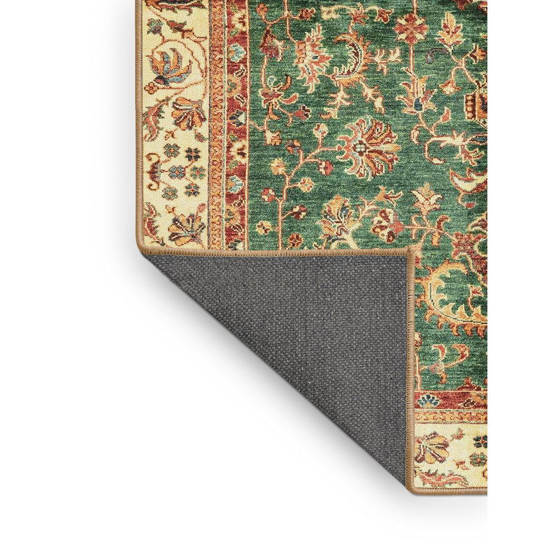 Tapis décoratif multicolore à motif abstrait, Rectangle 7 pi x 10 pi