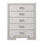 Meuble de chambre à coucher style transitionnel 1pc