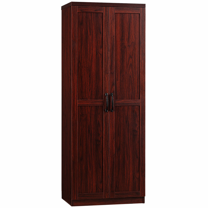 Armoire de 63 po pour cuisine et salle à manger, 2 portes avec 5 tablettes, 2 tablettes réglables,