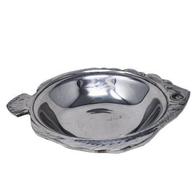 Pewter Fish Serving Bowl