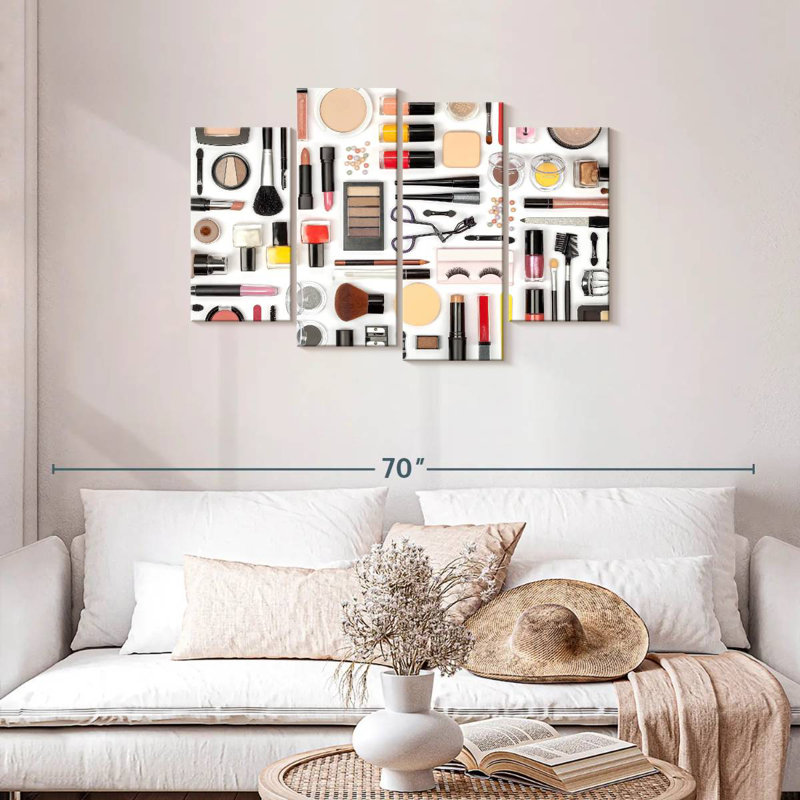 Make Up Essentials, 27" H x 43" W