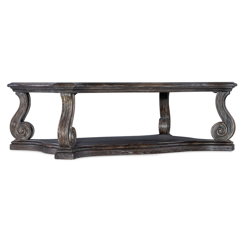 Traditions Solid Wood Top Coffee Table, Maduro