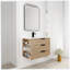 Meuble-lavabo de 30 po avec comptoir (G-CVB01430LIMO-GRB3020MOWH)