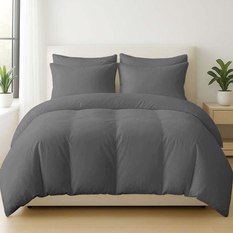 Premium Egyptian Cotton Bedding Set – 100% Cotton Duvet Cover, Soft Hotel Quality Comforter Cover with Zipper