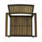 BRIDGET WOOD AND METAL CHAIR,Set Of 2