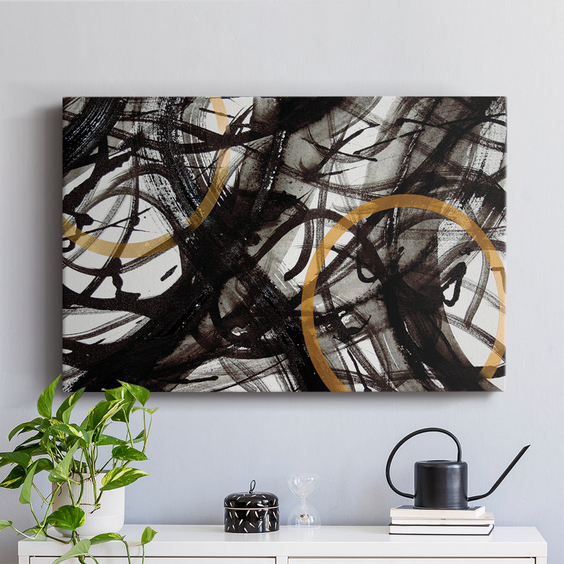 Fall On Sand Lake - Cavas enveloppés de galerie, H 24 po x l 36 po