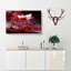 Plum Forest In Abstract - Wrapped Canvas-55339938