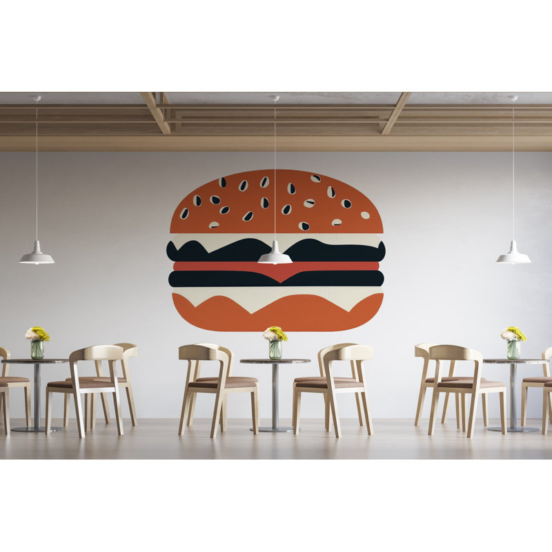Décoration murale moderne Burger 405Mv, H 24 po x l 13 po